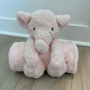 Cloud Island Blush Pink Plush Companion